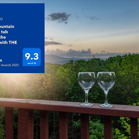 Private Mountain Cabin, Hot Tub Escape In The Smokies, With The View Sevierville Exterior foto
