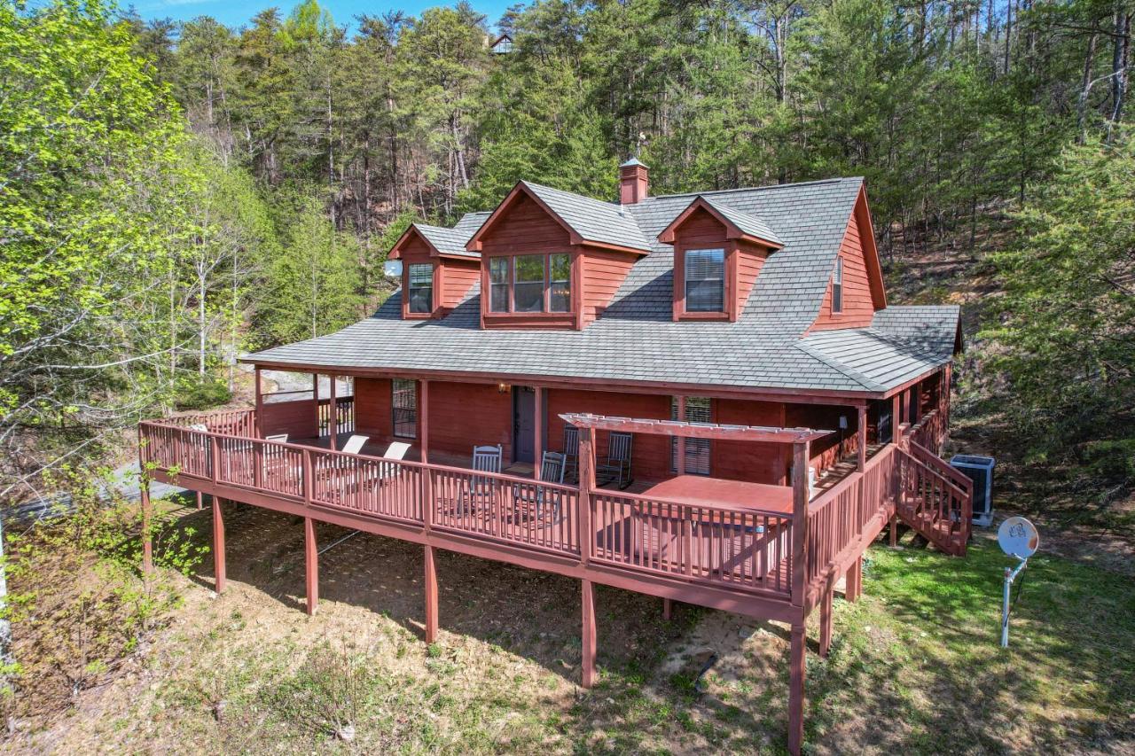Private Mountain Cabin, Hot Tub Escape In The Smokies, With The View Sevierville Exterior foto